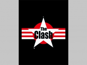 The Clash, chrbtová nášivka veľkosť cca. A4